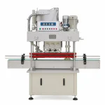 Fully Automatic High-Speed Belt Capping Machine 5400BPH Linear Type AT-XG Continuous Capper for Round Jars - Main image 1