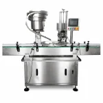 Automatic 1-Head Three-Knife Capping Machine 60BPM AT-SG Industrial Bottle Capper for Metal Caps - Main image 1