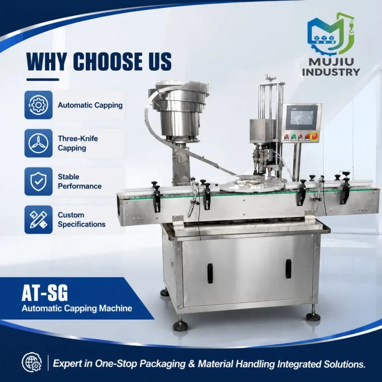 Automatic 1-Head Three-Knife Capping Machine 60BPM AT-SG Industrial Bottle Capper for Metal Caps - Main image 2