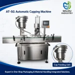 Automatic 1-Head Three-Knife Capping Machine 60BPM AT-SG Industrial Bottle Capper for Metal Caps - Main image 3