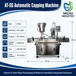 Automatic 1-Head Three-Knife Capping Machine 60BPM AT-SG Industrial Bottle Capper for Metal Caps - Main image 5