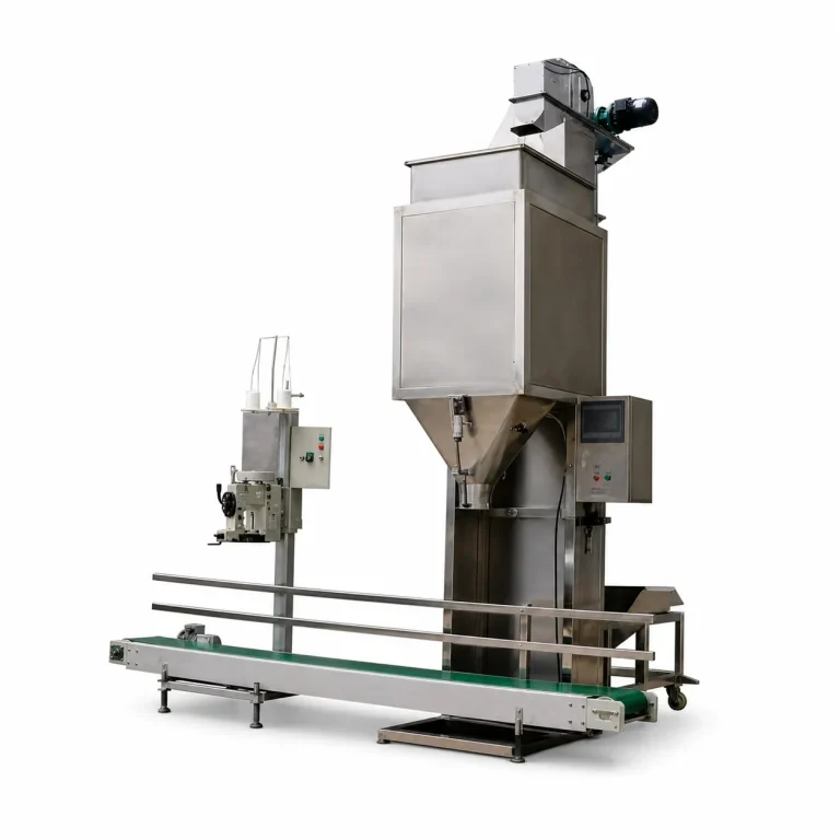Automatic 5-50kg Granular Weighing and Filling Packaging Line AT-1DC-50K Integrated Bagging Machine for Grains Seeds Beans - Main image 1