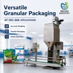 Automatic 5-50kg Granular Weighing and Filling Packaging Line AT-1DC-50K Integrated Bagging Machine for Grains Seeds Beans - Main image 4
