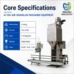Automatic 5-50kg Granular Weighing and Filling Packaging Line AT-1DC-50K Integrated Bagging Machine for Grains Seeds Beans - Main image 5