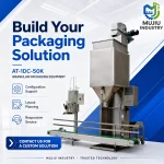 Automatic 5-50kg Granular Weighing and Filling Packaging Line AT-1DC-50K Integrated Bagging Machine for Grains Seeds Beans - Main image 6