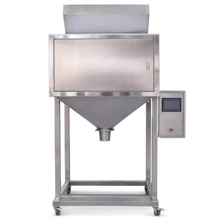 Semi-Automatic 6kg Granular Weighing Machine AT-2DC-6K Large Volume 25L Pouch Filler for Grains Seeds Beans - Main image 1