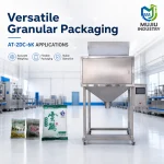 Semi-Automatic 6kg Granular Weighing Machine AT-2DC-6K Large Volume 25L Pouch Filler for Grains Seeds Beans - Main image 4