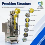 Automatic 1-50g Small Pouch Granule Packaging Machine AT-DXDK VFFS Roll Film Bagging Machine for Seeds Sugar Beans - Main image 3