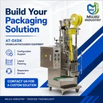 Automatic 1-50g Small Pouch Granule Packaging Machine AT-DXDK VFFS Roll Film Bagging Machine for Seeds Sugar Beans - Main image 6