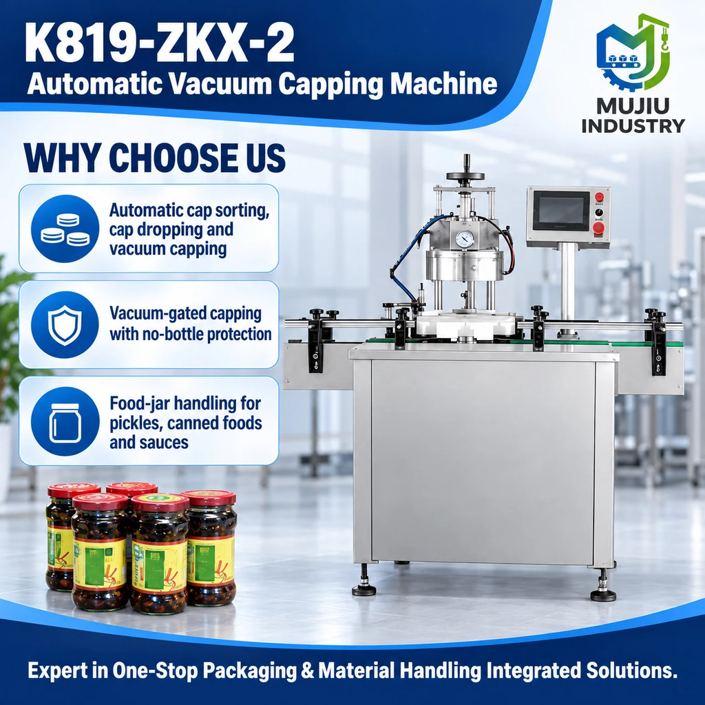 K819-ZKX-2 Automatic Vacuum Capping Machine - Main image 3
