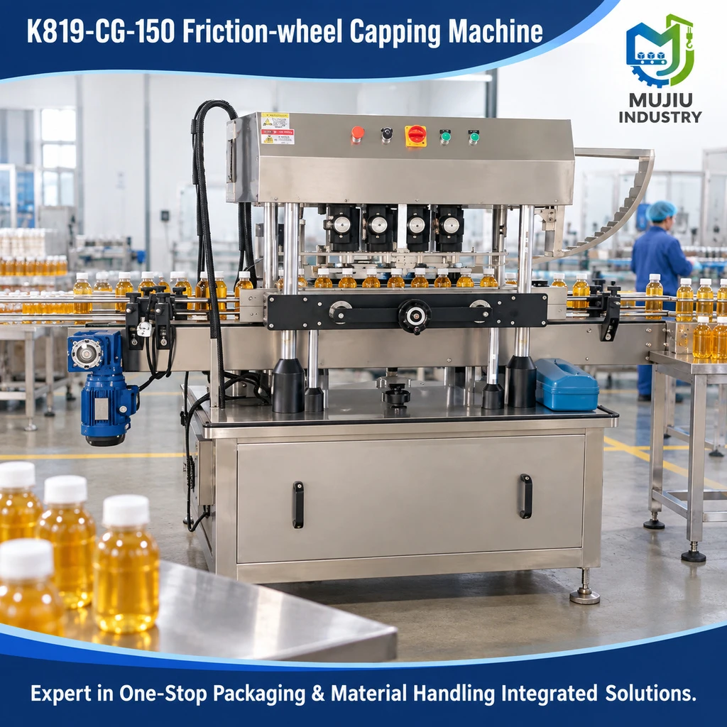 K819-CG-150 Friction-Wheel Bottle Capping Machine - Main image 6