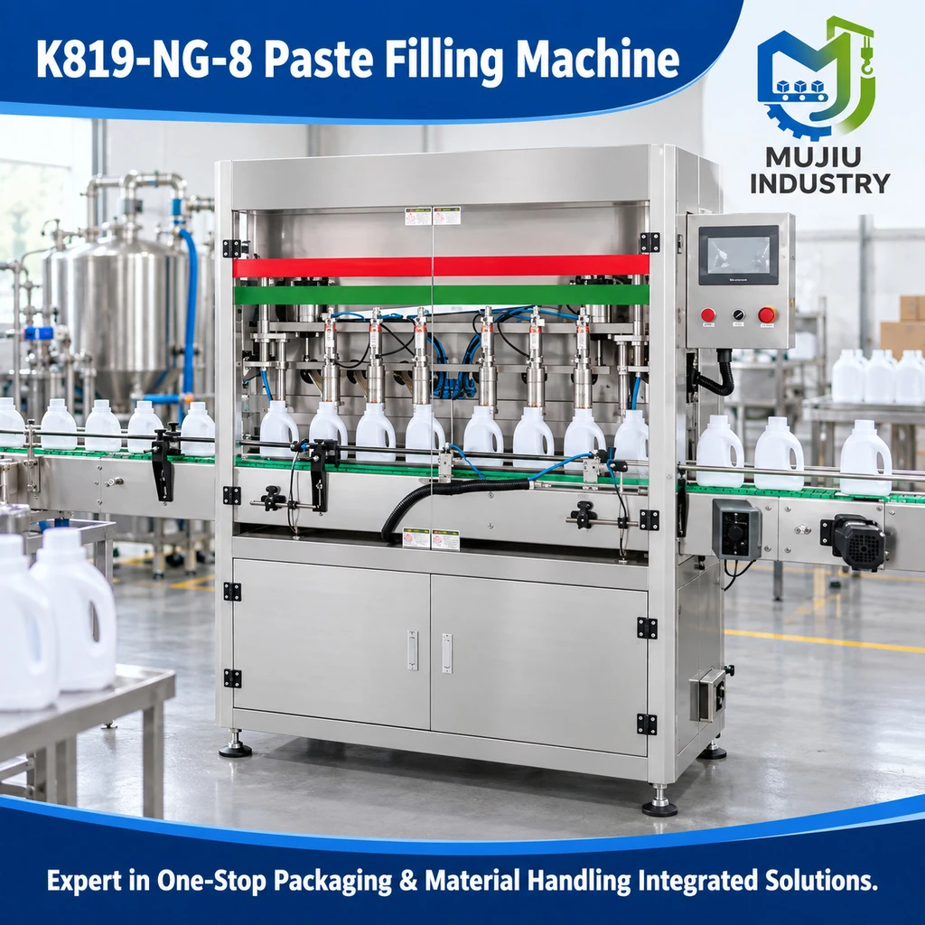 K819-NG-8 Eight-Head Piston Paste Filling Machine - Main image 6