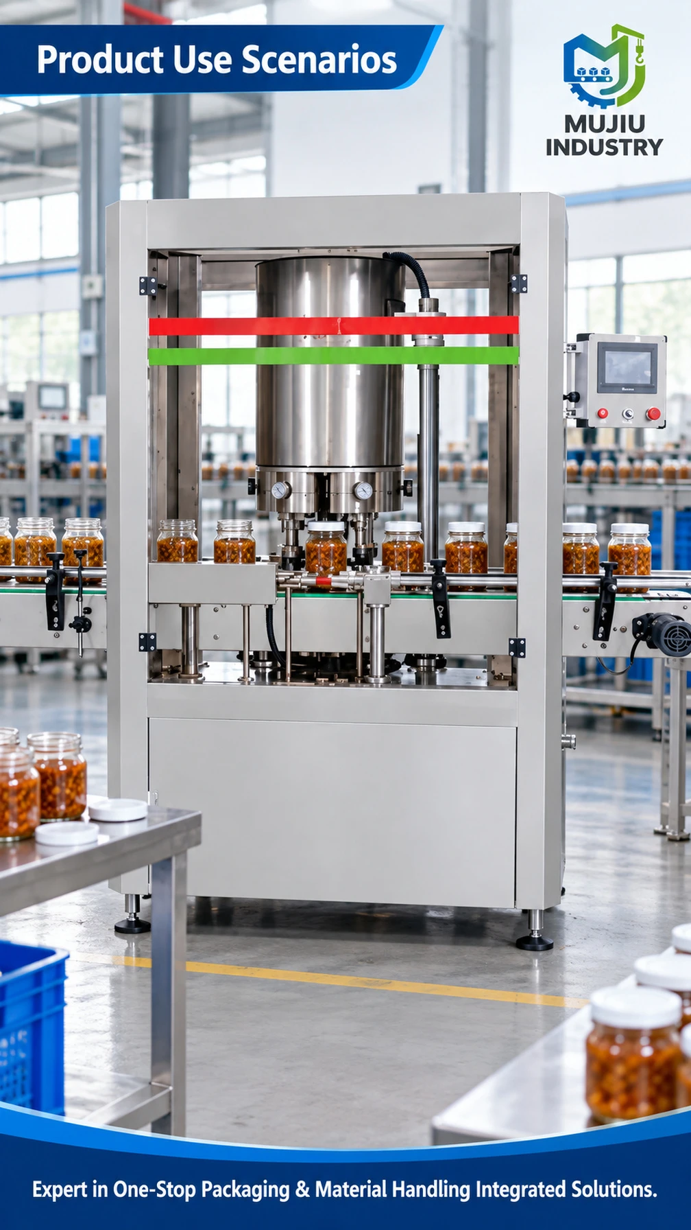 CF-003 Rotary Vacuum Capping Machine - Detail image 5
