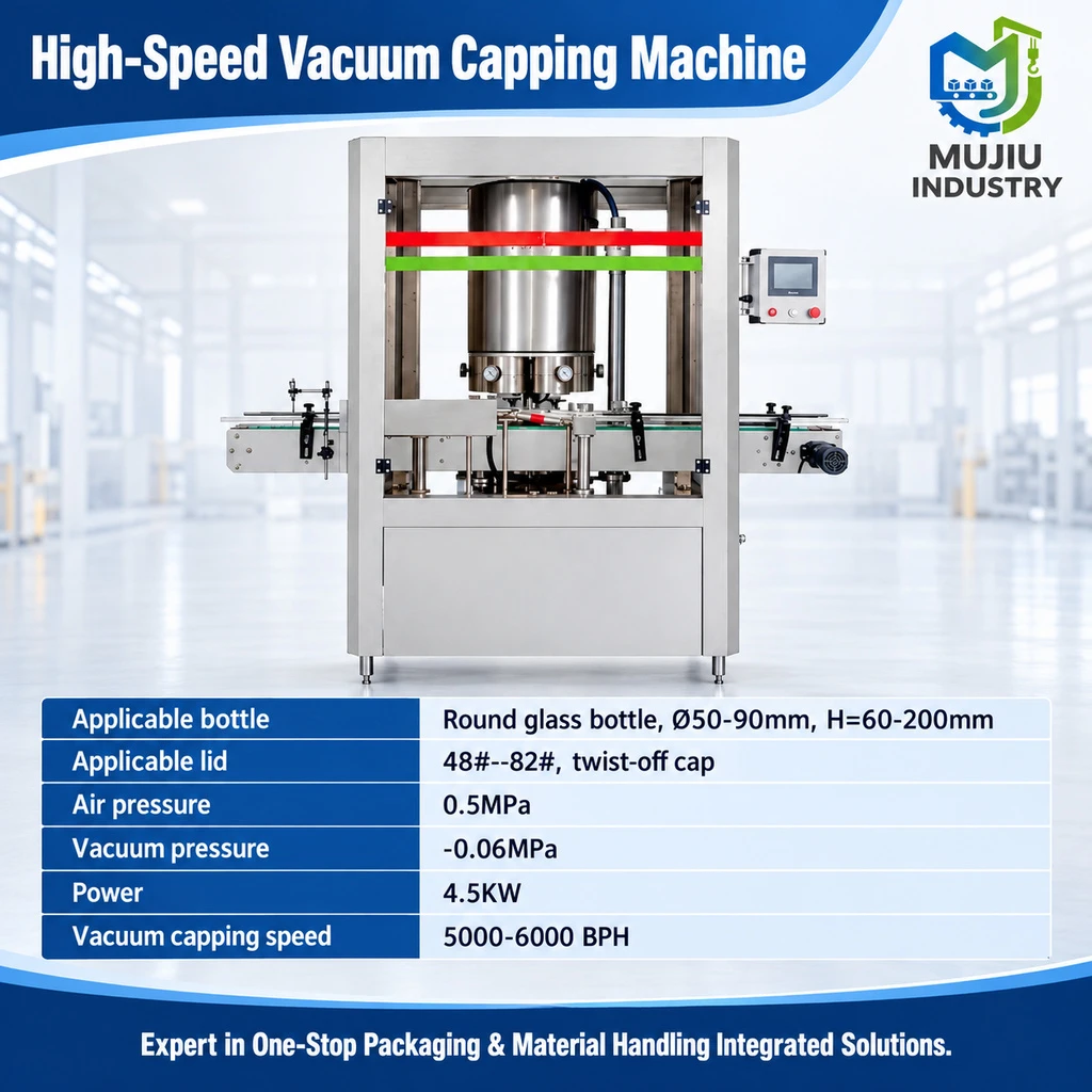 CF-003 Rotary Vacuum Capping Machine - Main image 4