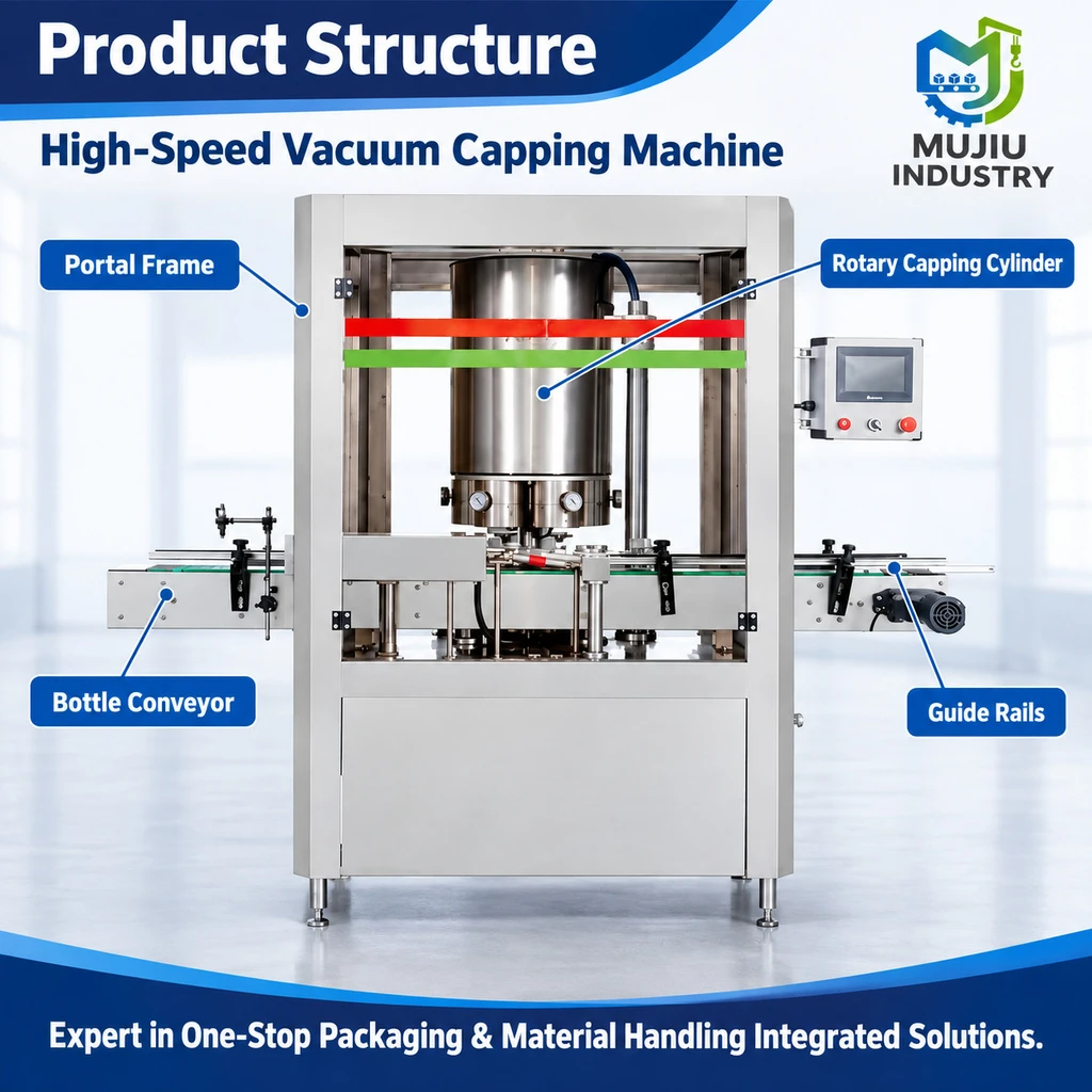 CF-003 Rotary Vacuum Capping Machine - Main image 5