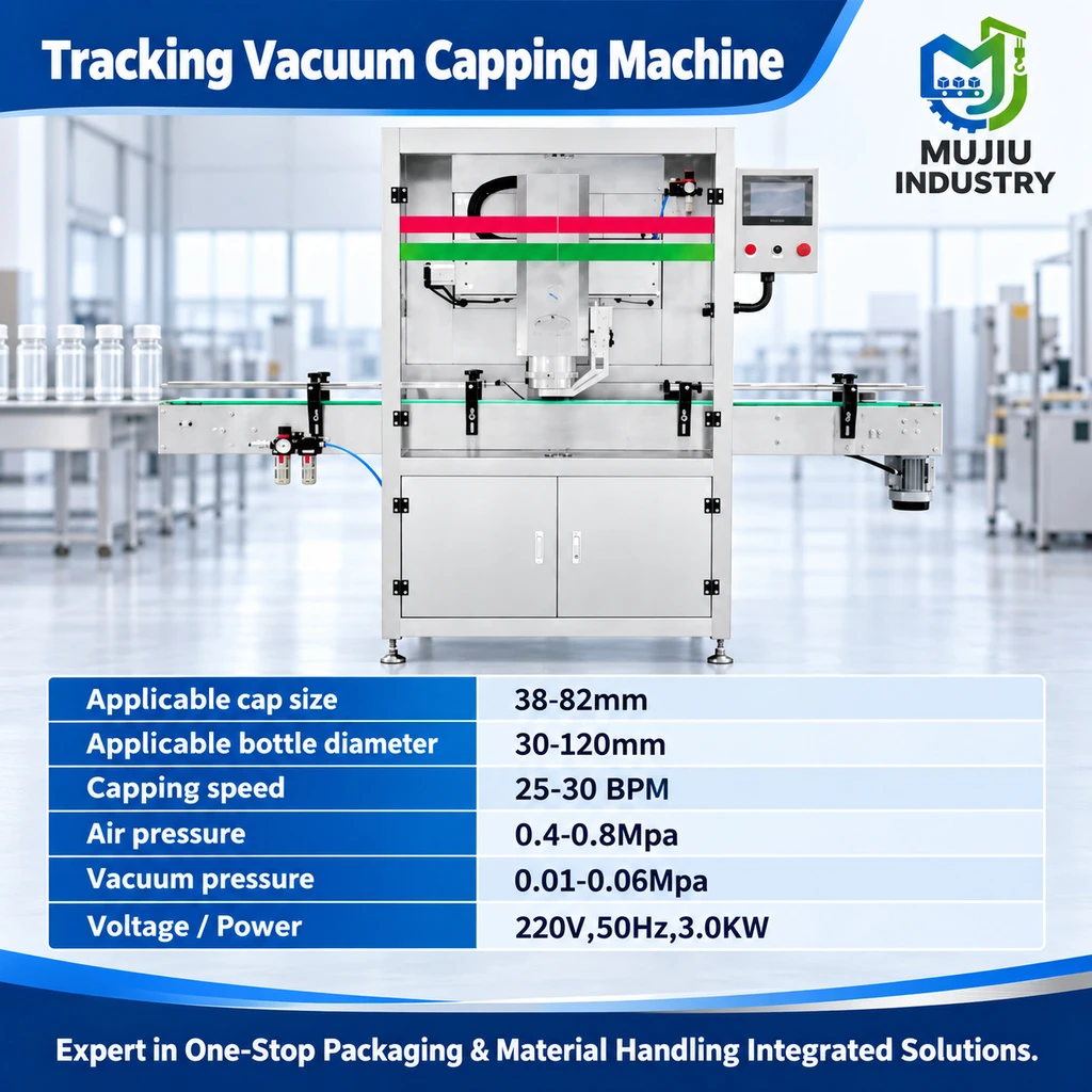 KS-001 Tracking Vacuum Capping Machine - Main image 4