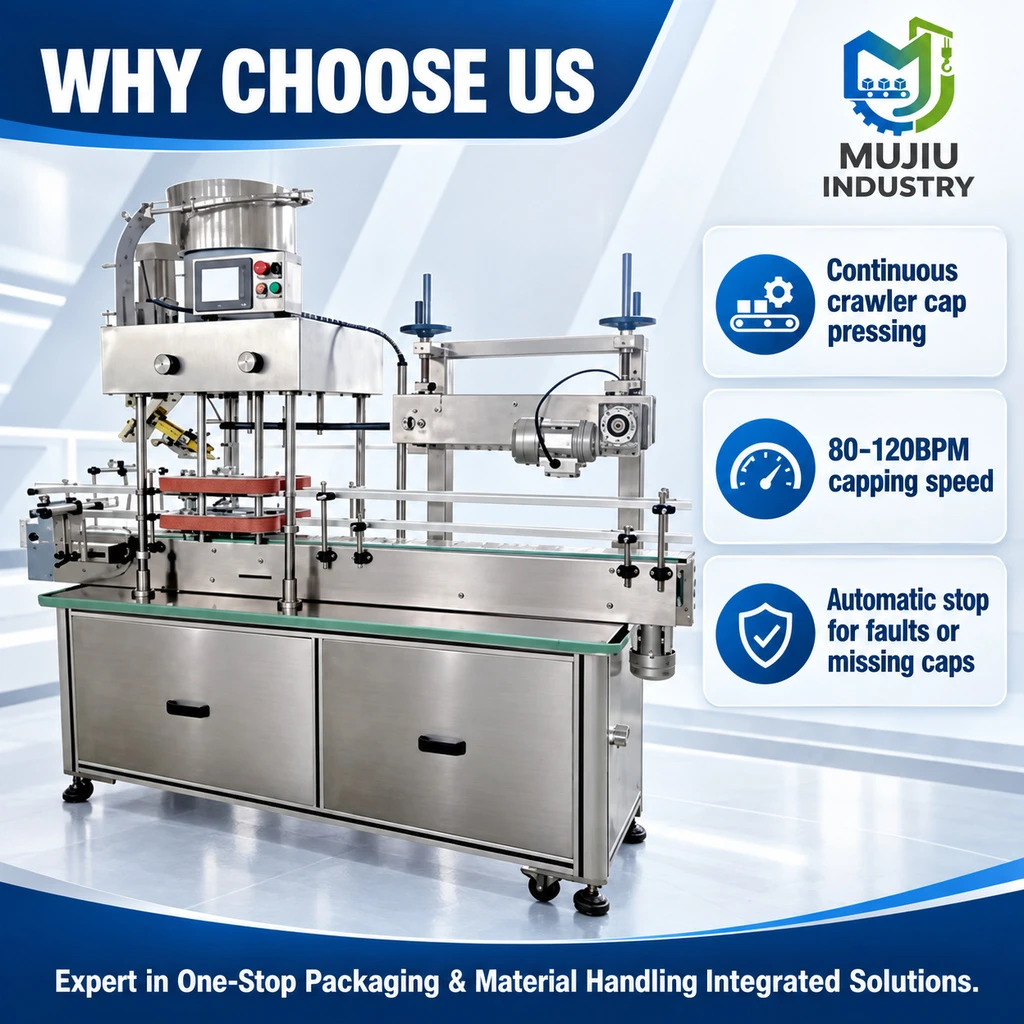 KS-007 Linear Crawler Cap Pressing Machine - Main image 3