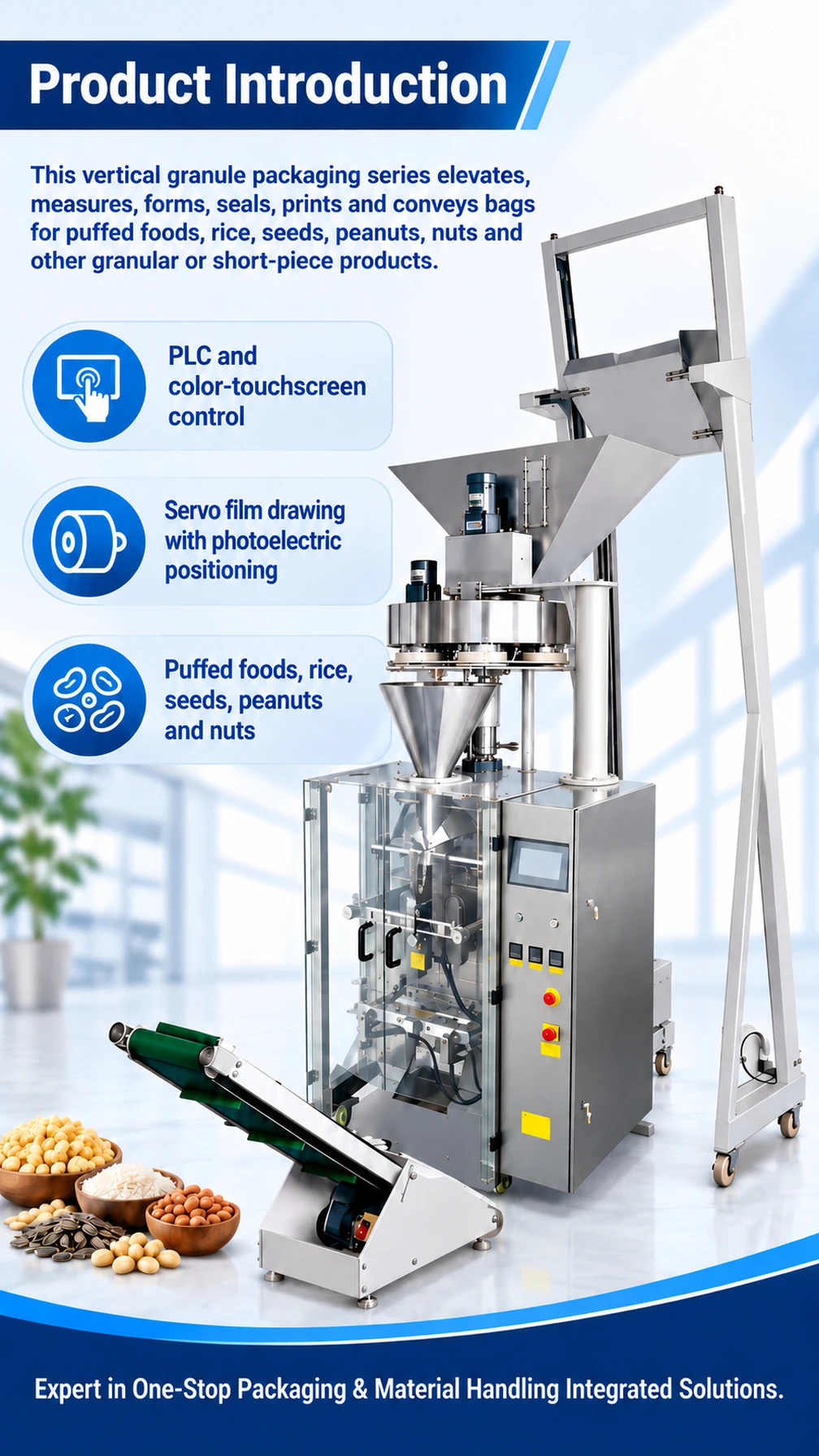 CYL-420 / CYL-520 Measuring-Cup Granule Packaging Machine - Detail image 1