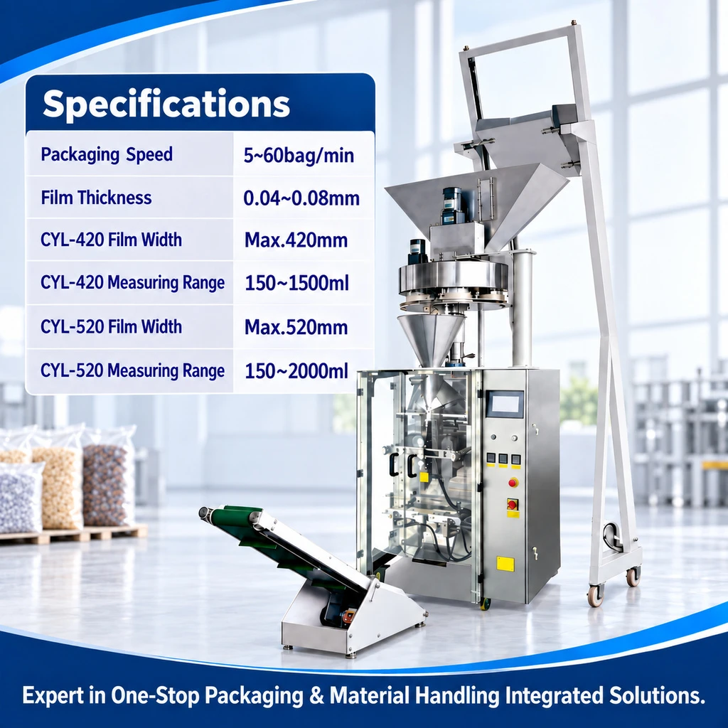 CYL-420 / CYL-520 Measuring-Cup Granule Packaging Machine - Main image 4