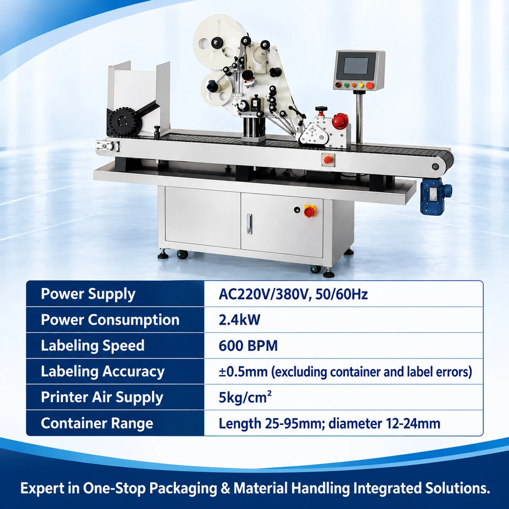 KS-0013 Horizontal Round Bottle Labeling Machine - Main image 4