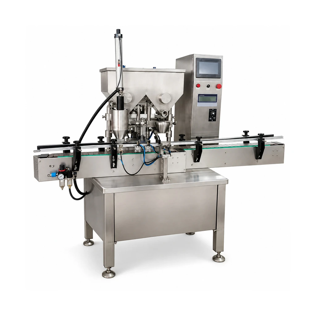 KS-006 Screw-Dosing Chili Sauce Filling Machine - Main image 1