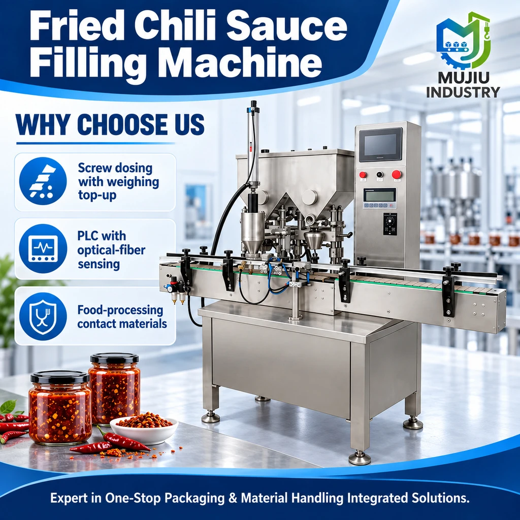 KS-006 Screw-Dosing Chili Sauce Filling Machine - Main image 4