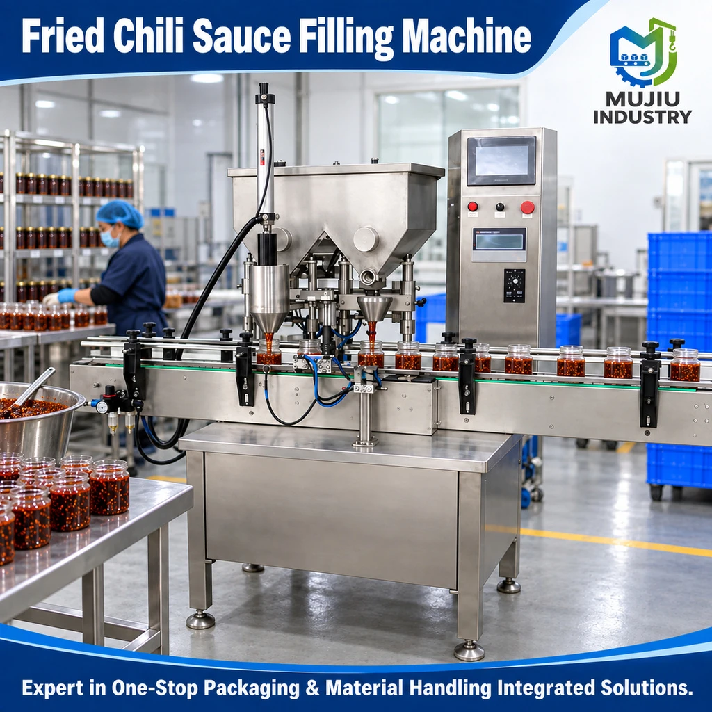 KS-006 Screw-Dosing Chili Sauce Filling Machine - Main image 6