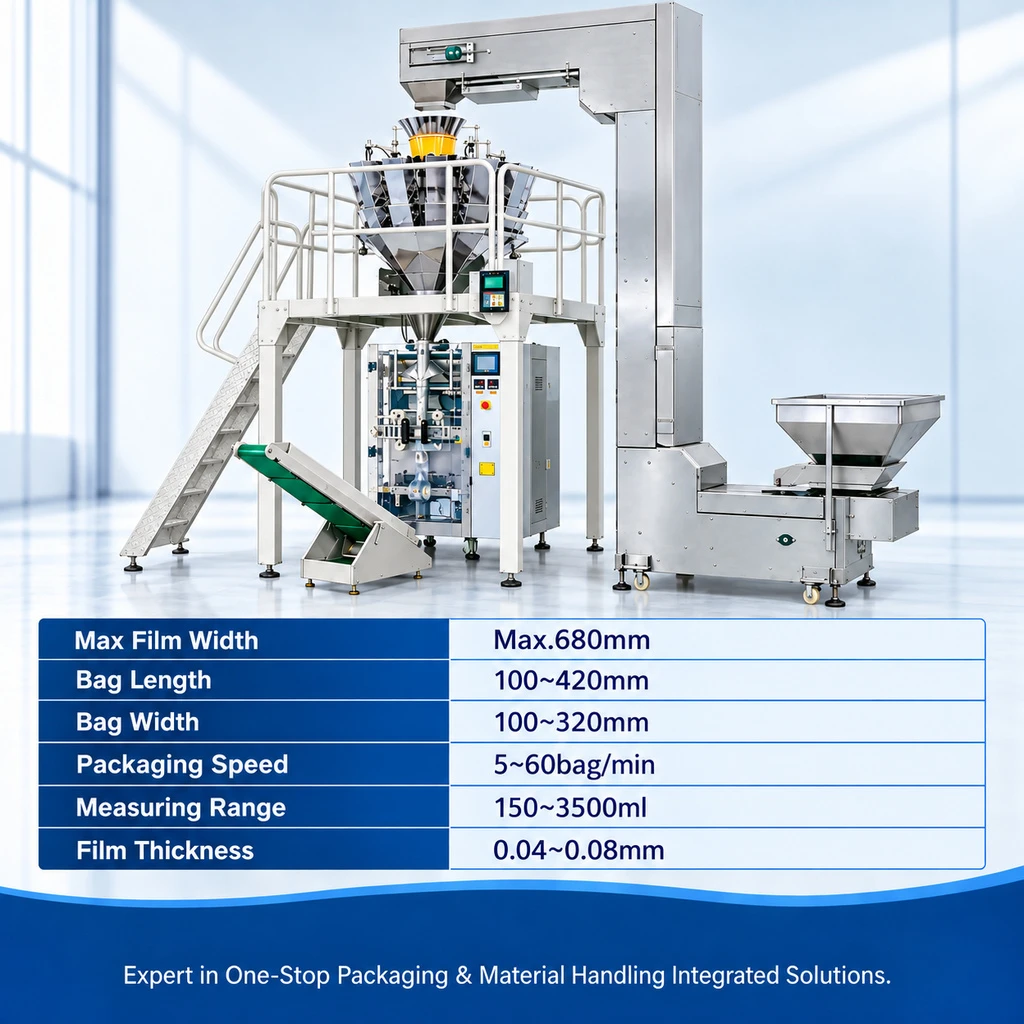 CYL Series Vertical Packaging Machine with Multihead Weigher - Main image 4
