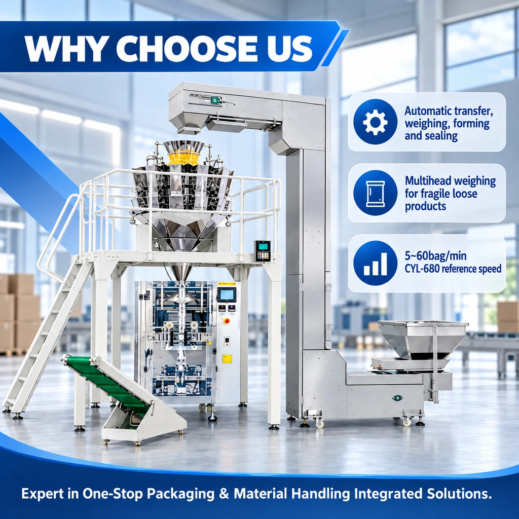 CYL Series Vertical Packaging Machine with Multihead Weigher - Main image 5