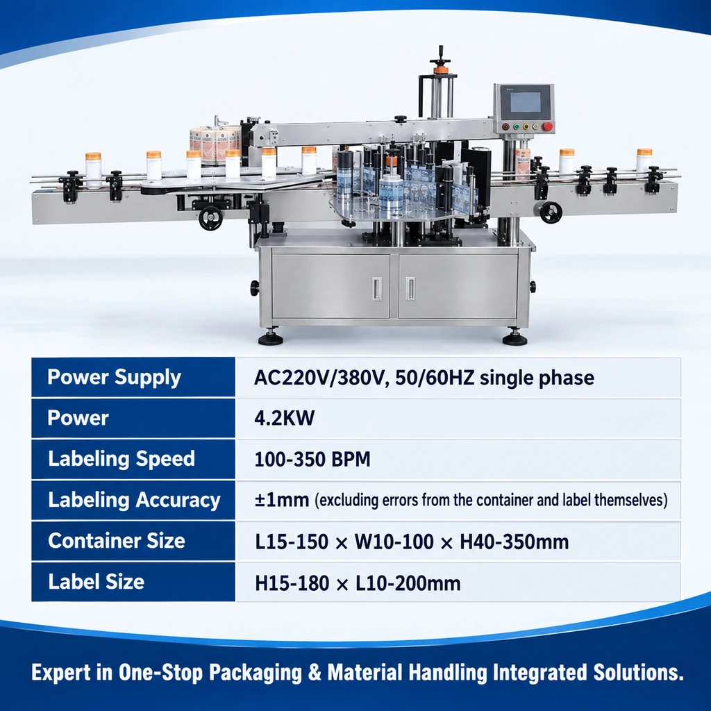 CF-03 Double-Sided Bottle Labeling Machine - Main image 4