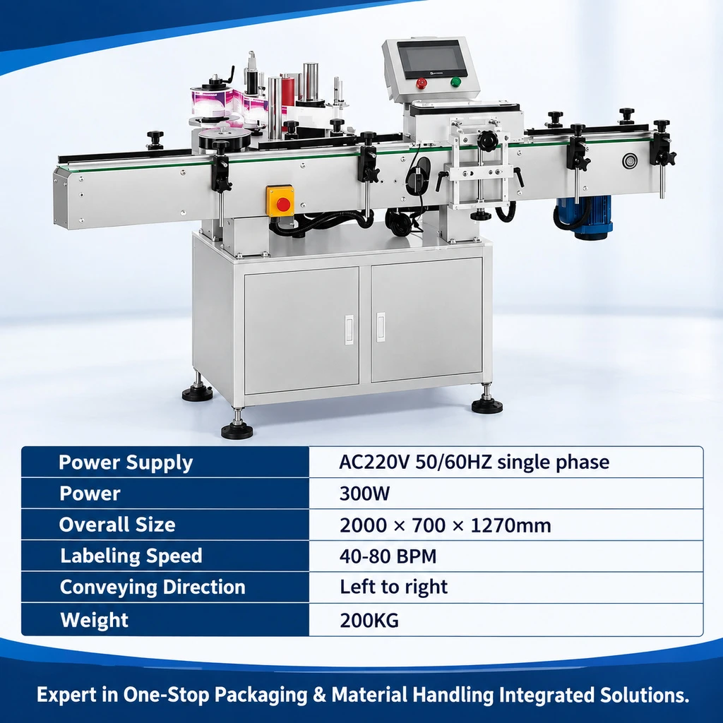 CF-02 Round Bottle Labeling Machine - Main image 4