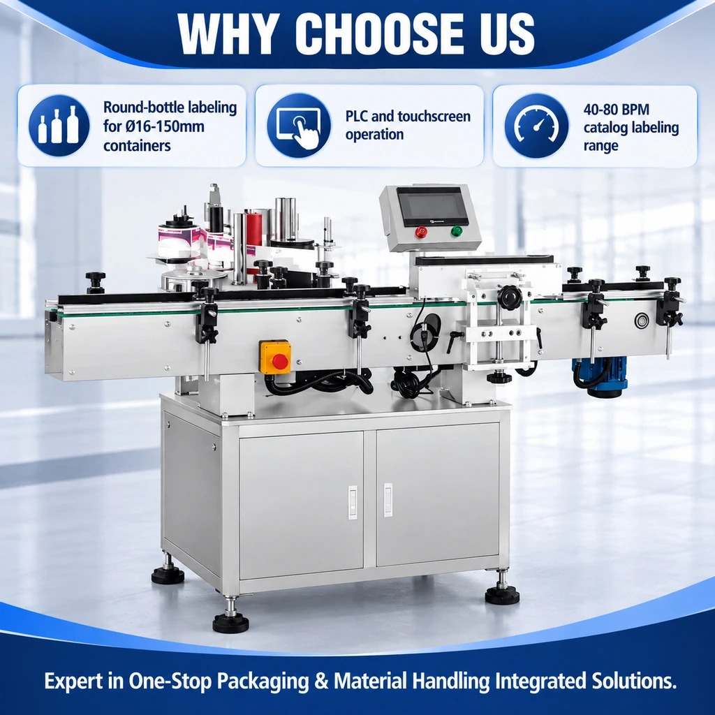 CF-02 Round Bottle Labeling Machine - Main image 5
