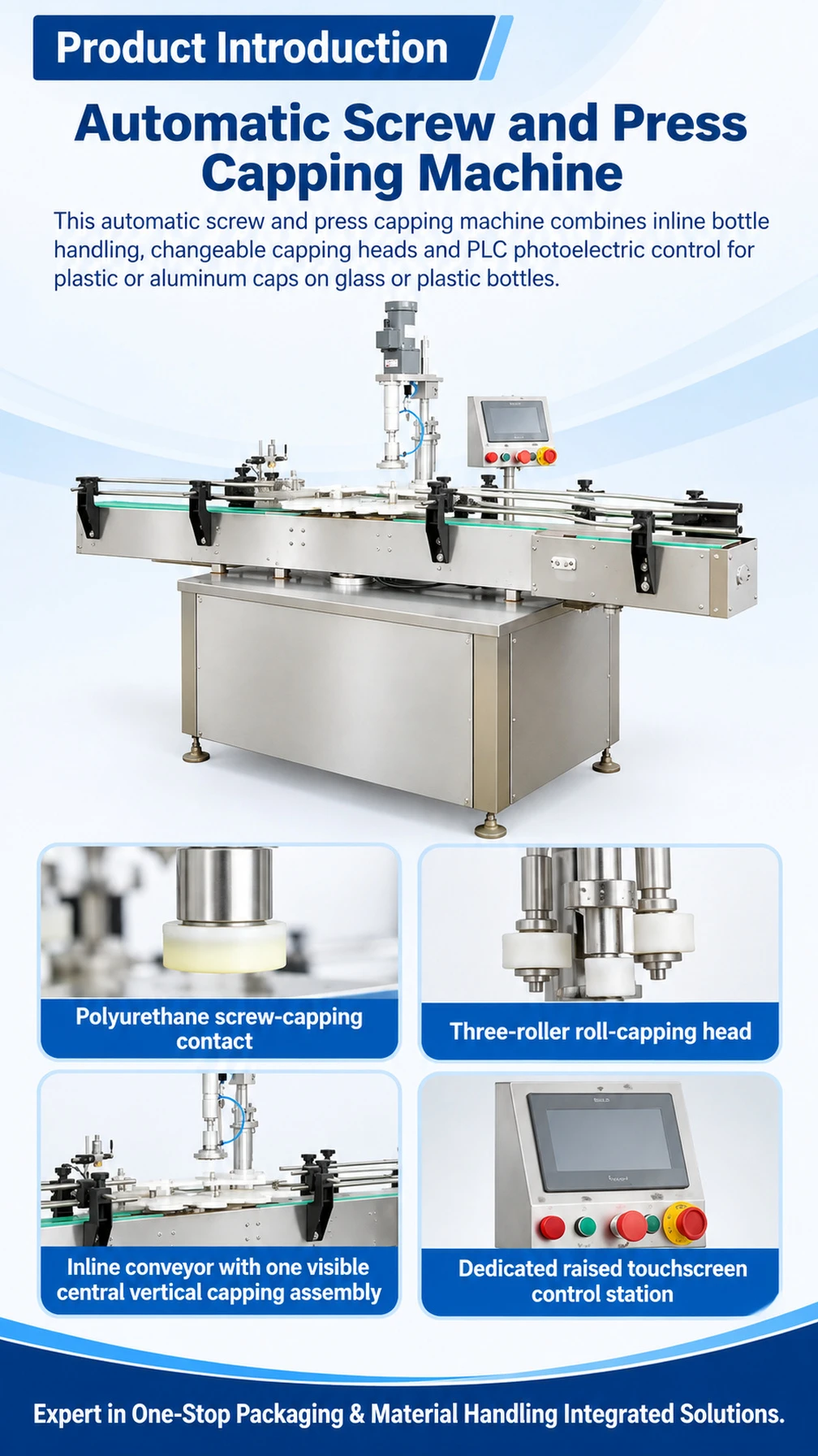 CF-07 Automatic Bottle Capping Machine - Detail image 1