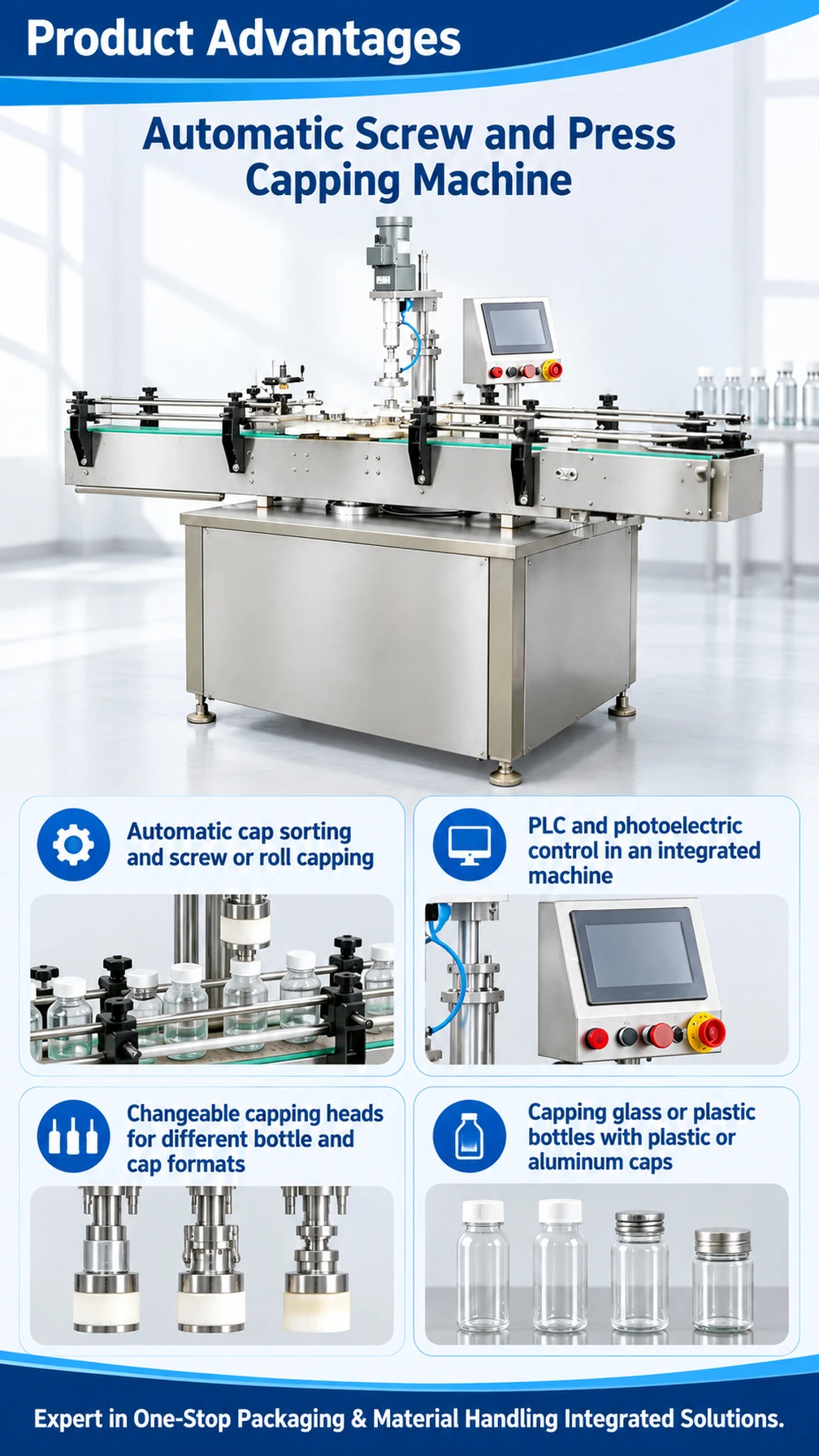 CF-07 Automatic Bottle Capping Machine - Detail image 2