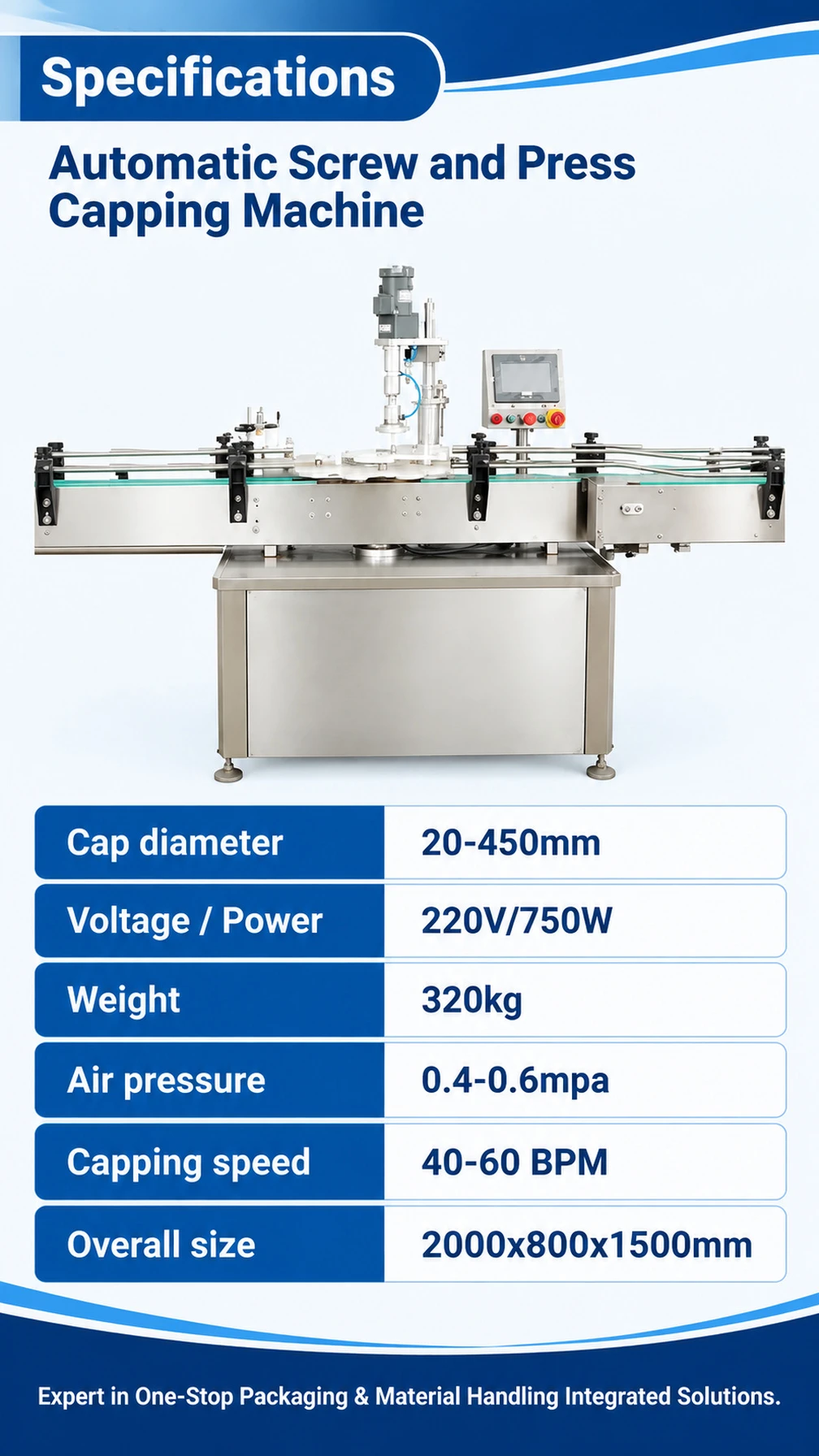 CF-07 Automatic Bottle Capping Machine - Detail image 4