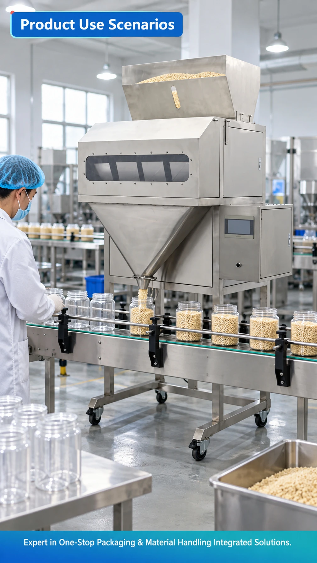 ELC-4 Four-Head Granule Weighing Filling Machine - Detail image 5