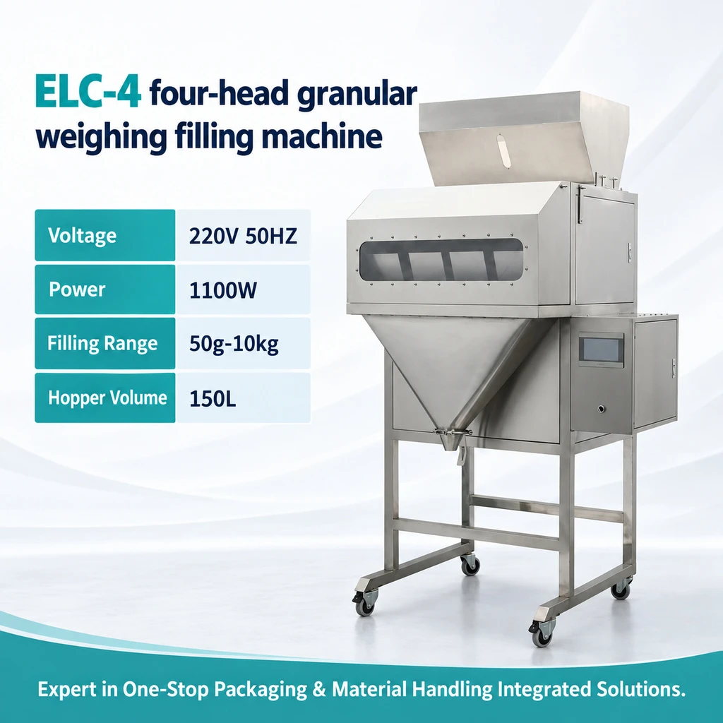 ELC-4 Four-Head Granule Weighing Filling Machine - Main image 5
