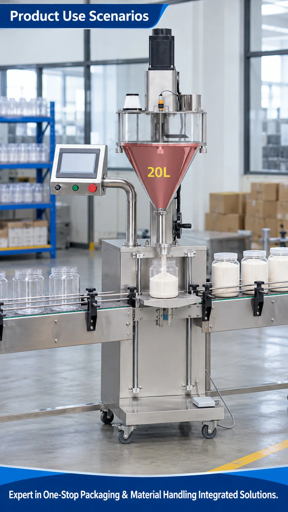 FWS-1000 Weighing Powder Filling Machine - Detail image 5