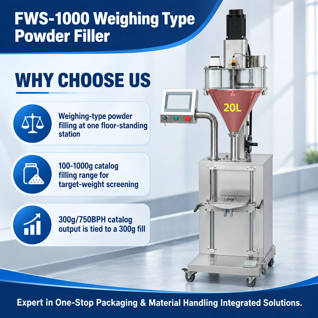 FWS-1000 Weighing Powder Filling Machine - Main image 4
