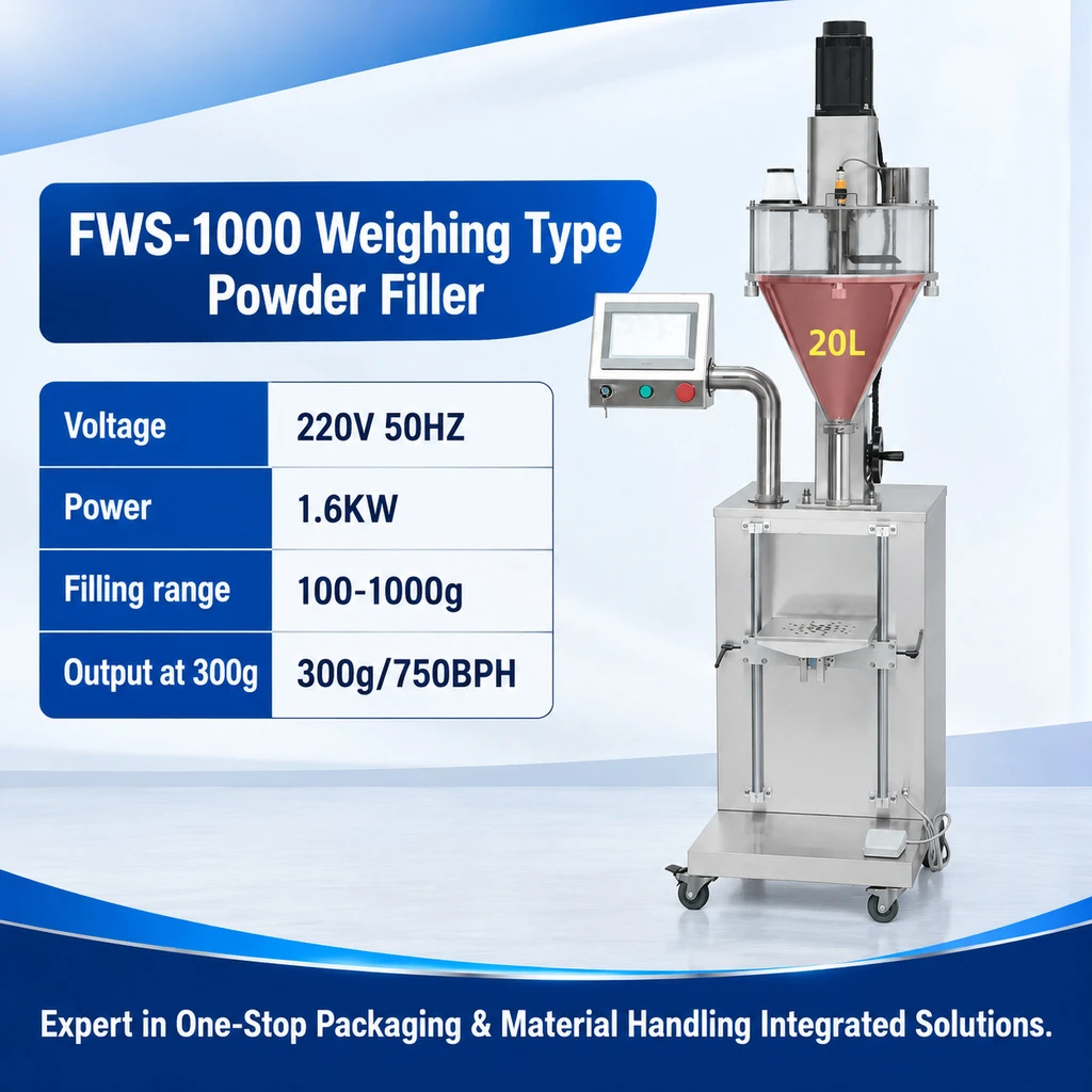 FWS-1000 Weighing Powder Filling Machine - Main image 5