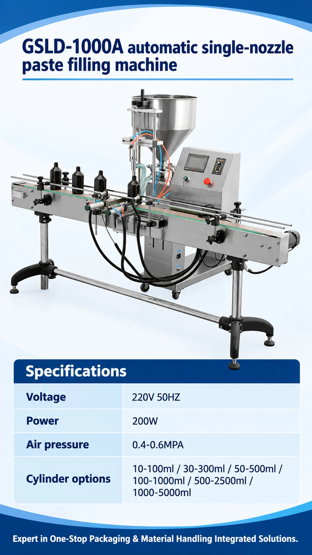 GSLD-1000A Automatic Single-Head Paste Filling Machine - Detail image 4