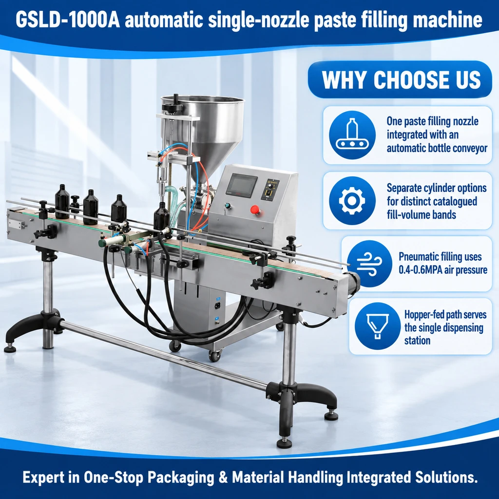 GSLD-1000A Automatic Single-Head Paste Filling Machine - Main image 4