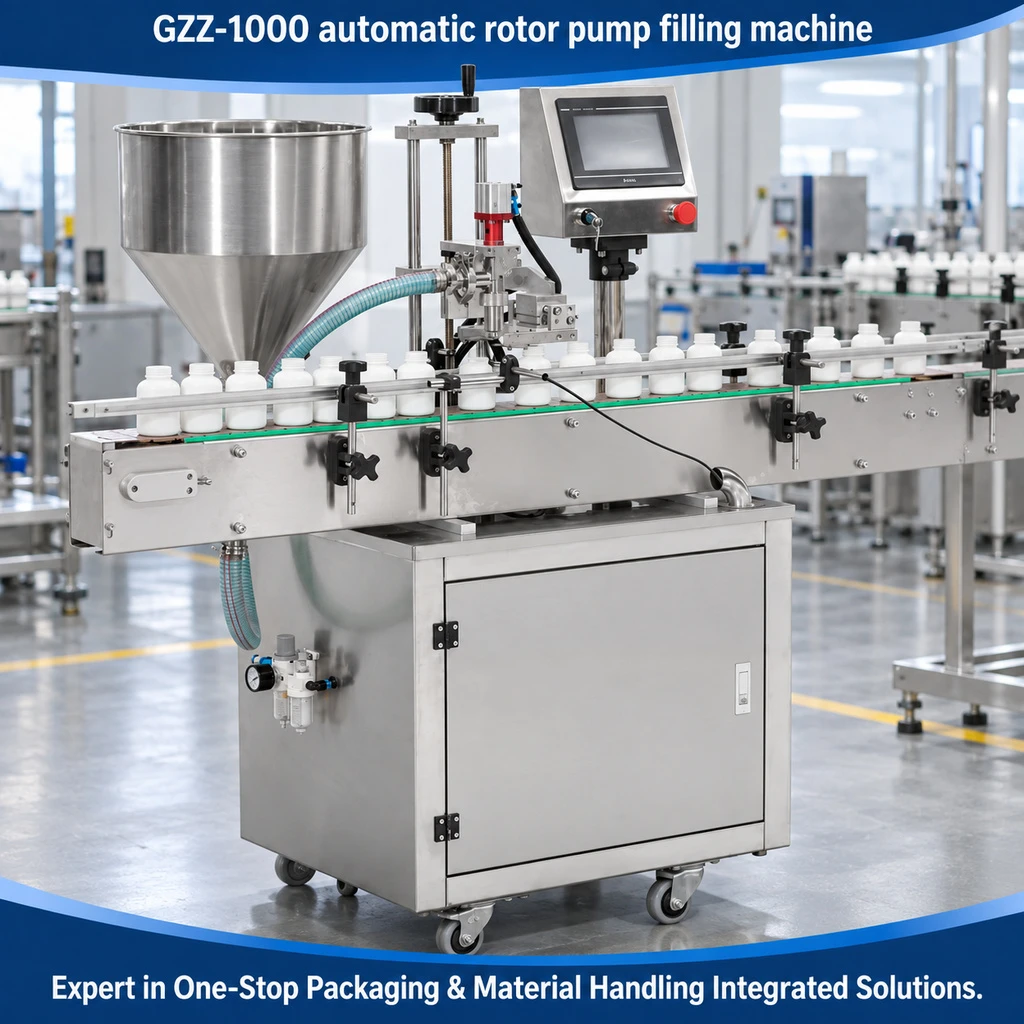 GZZ-1000 Automatic Rotor Pump Filling Machine - Main image 6