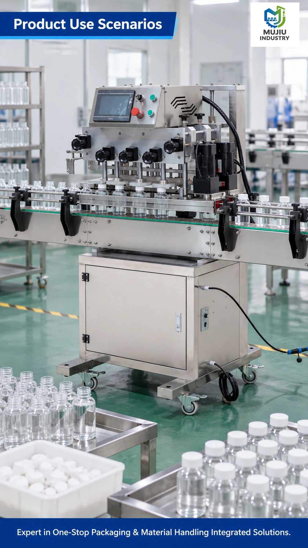 XG-300 Automatic Six-Wheel Bottle Capping Machine - Detail image 5