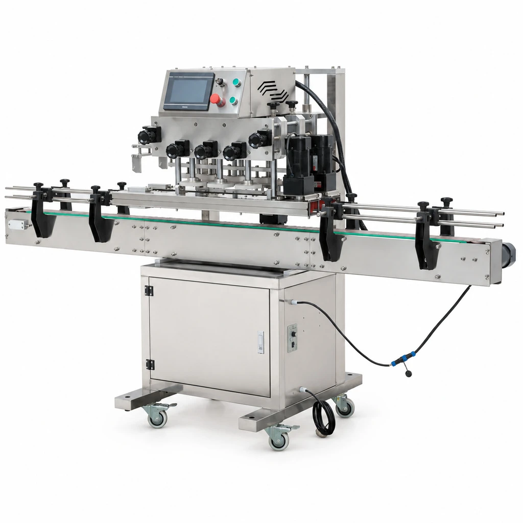 XG-300 Automatic Six-Wheel Bottle Capping Machine - Main image 1