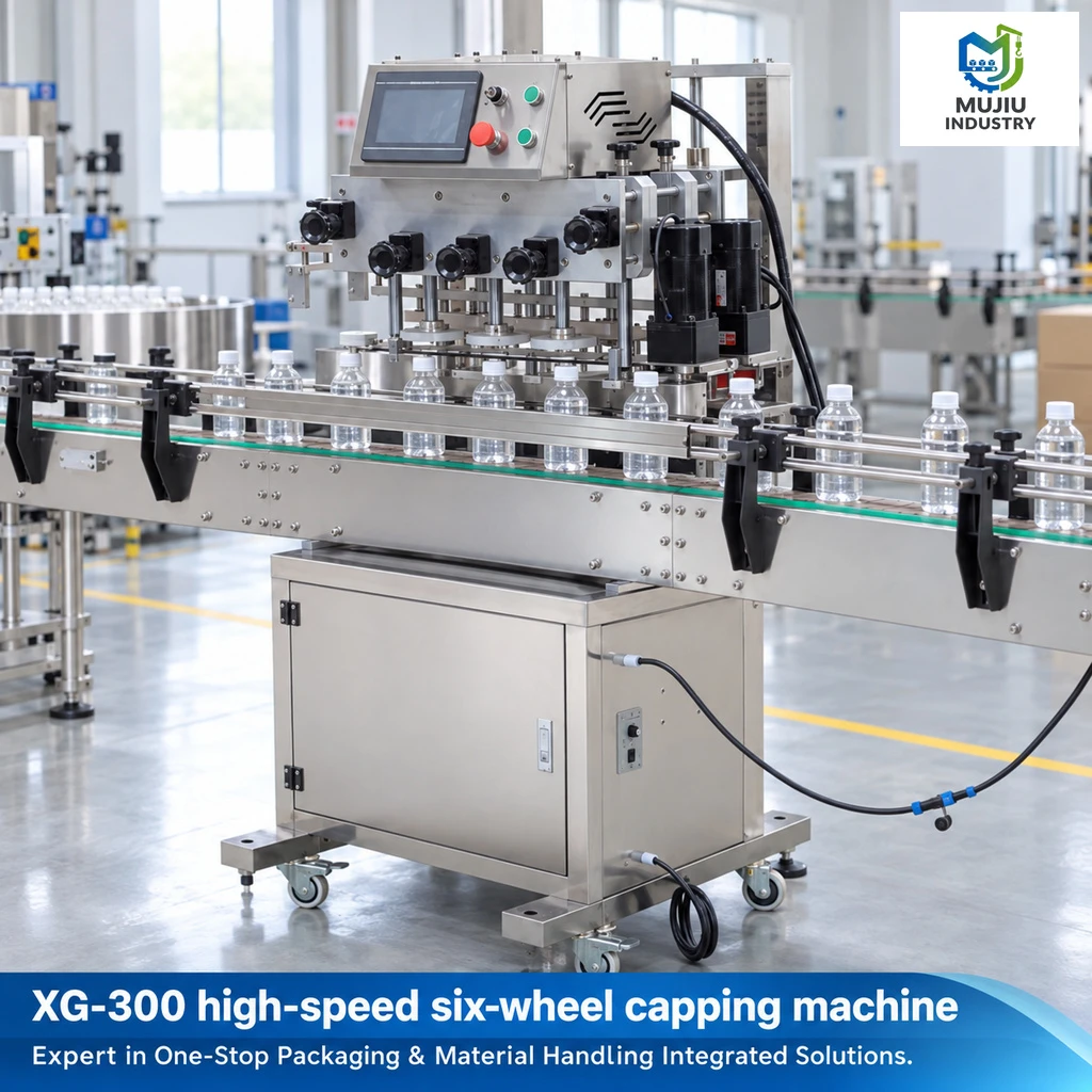 XG-300 Automatic Six-Wheel Bottle Capping Machine - Main image 6