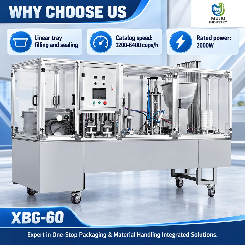 XBG-60 Linear Cup Filling and Sealing Machine - Main image 4