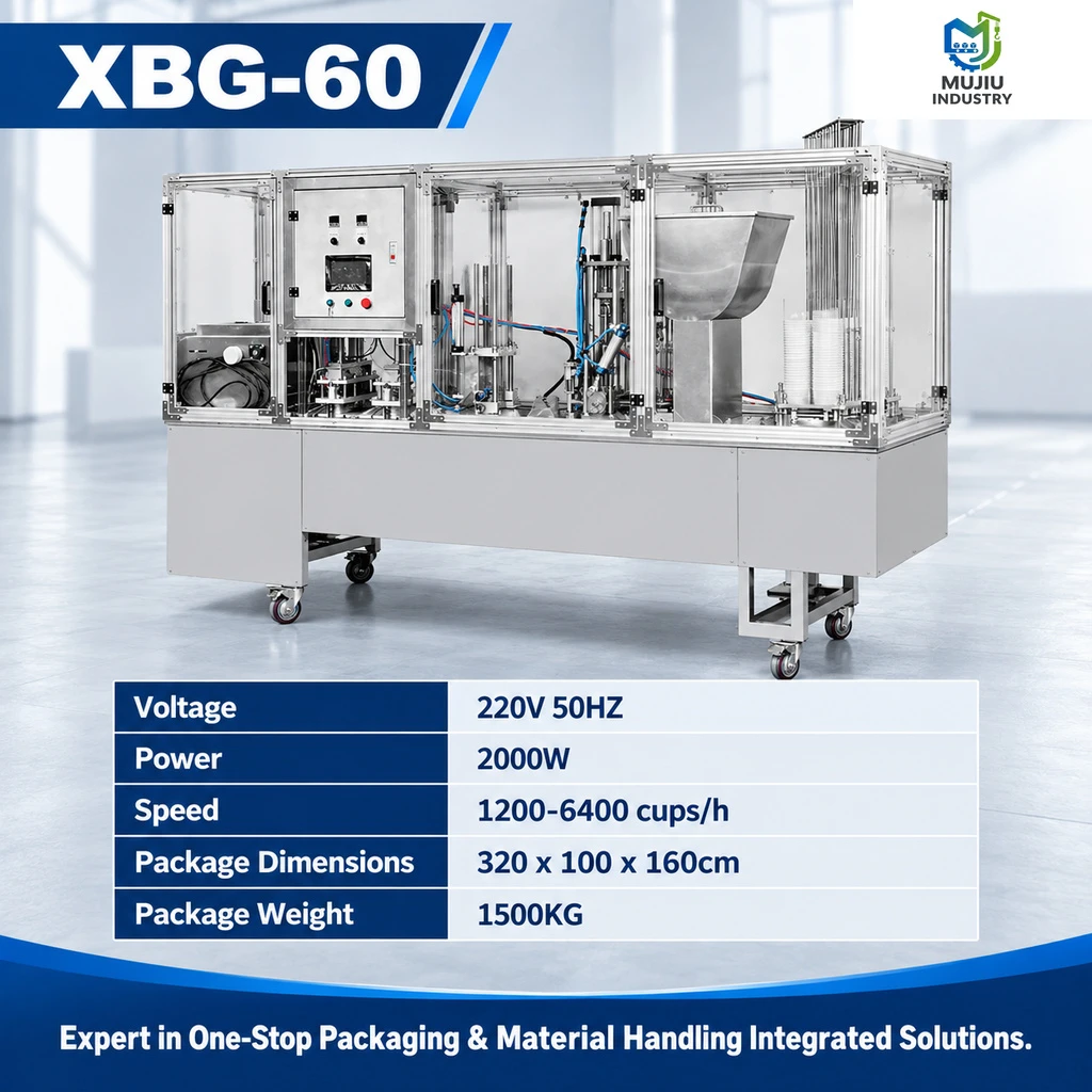 XBG-60 Linear Cup Filling and Sealing Machine - Main image 5
