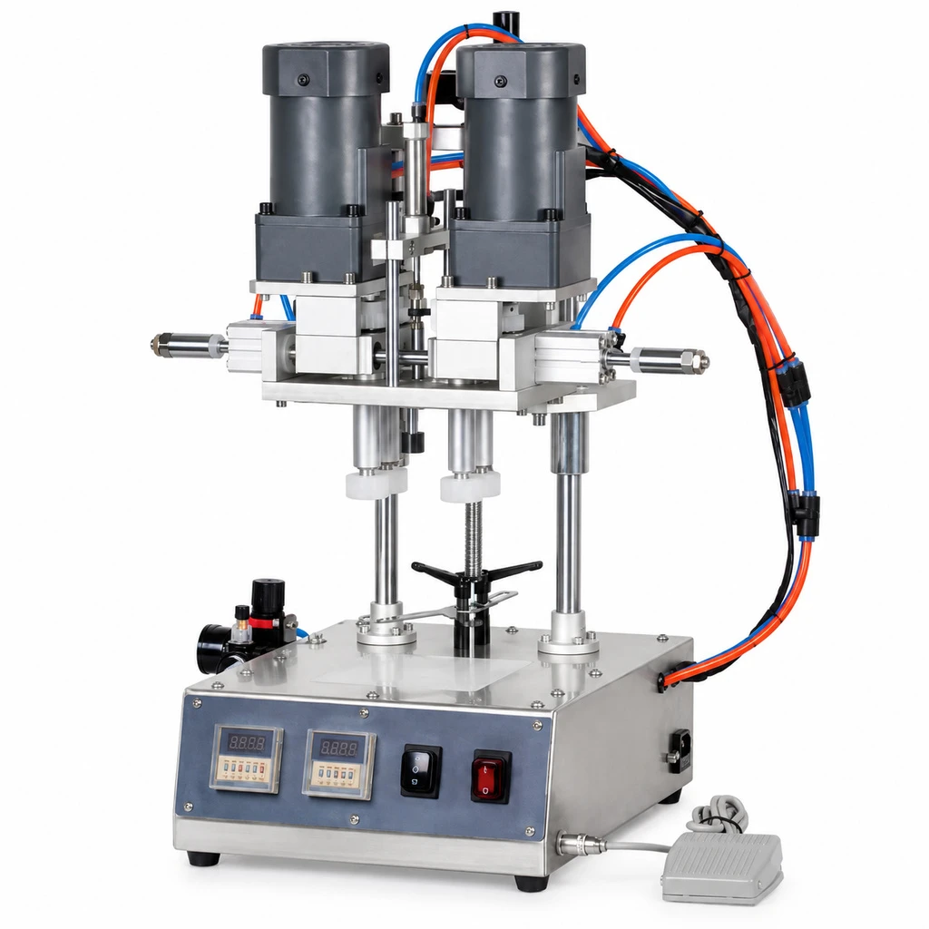 YL-P Tabletop Four-Wheel Bottle Capping Machine - Main image 1