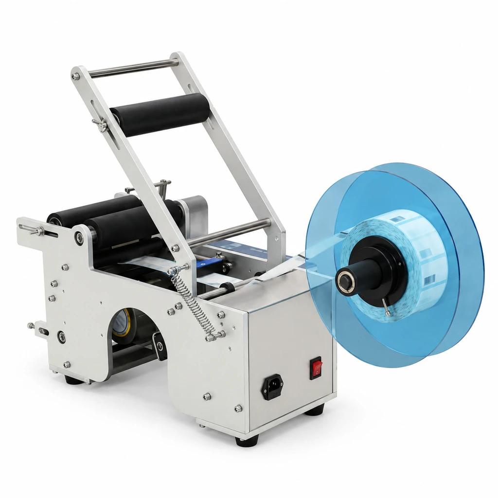 XT-50 Semi-Automatic Round Bottle Labeling Machine - Main image 1